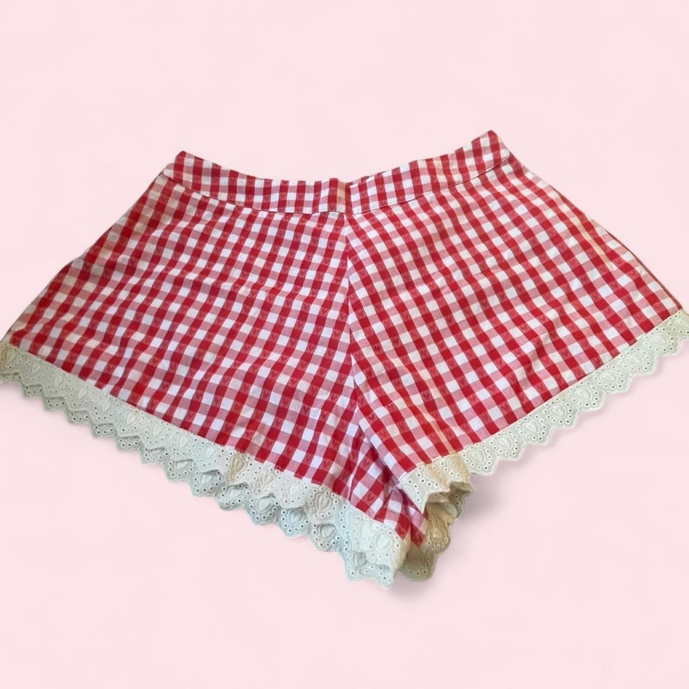 MAJORELLE PEGGY HEART SHORTS, SIZE S